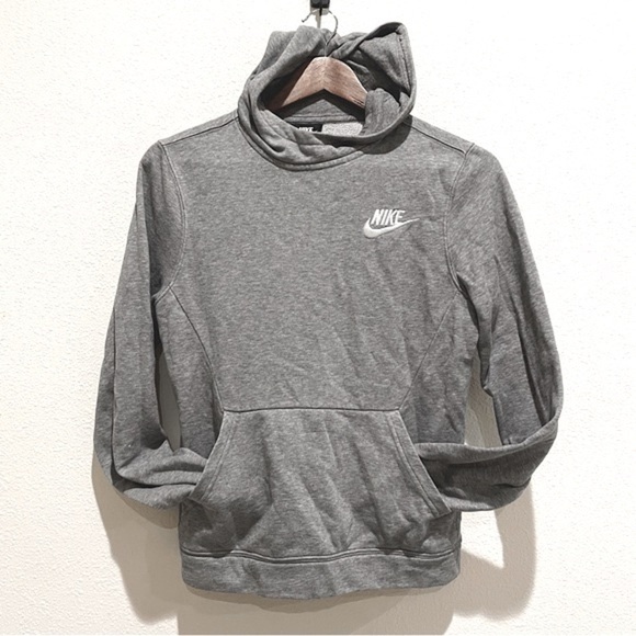 Nike Tops - Nike Heather Grey Classic Casual Grey Sweatshirt Everyday Warm comfy Cute Hoodie